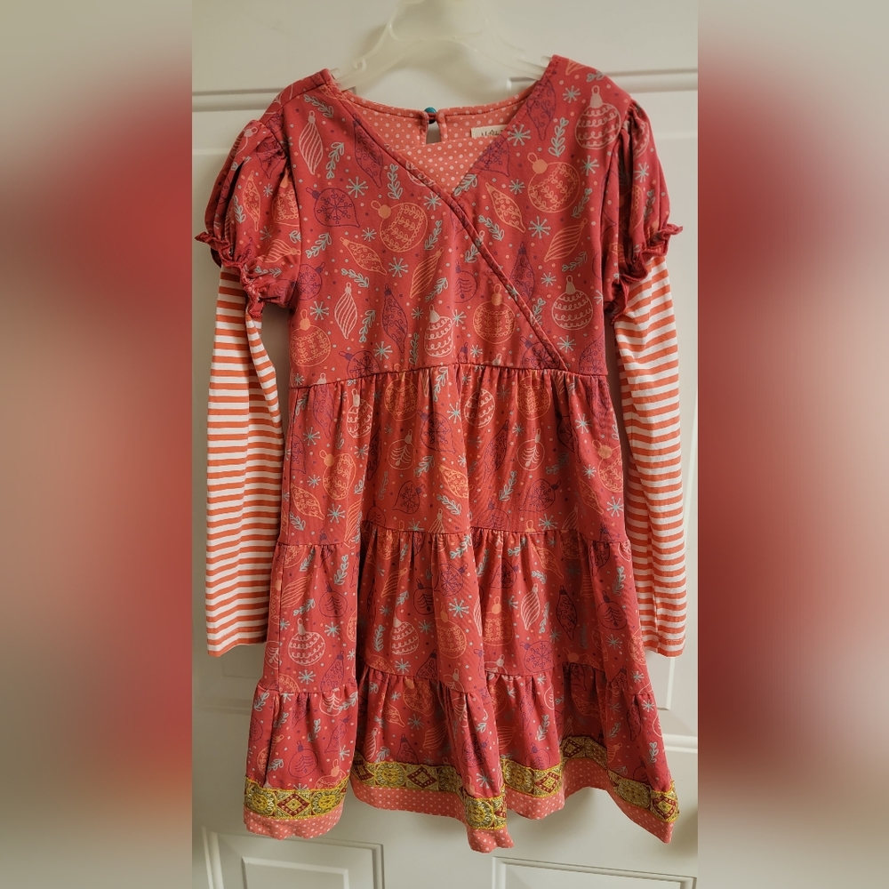 Matilda Jane Pink Persephone Christmas Holiday Dress